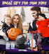 20oz 3+ Bubble Machine - Halloween Bubble Maker for Kids with Big Bubbles Design, Multi-Color LED Light, CapacityUSB-C