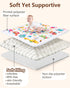50x50 Baby Play Mat, Mat with Super Soft Touch, Activity Mat with Upgraded Anti-Slip Bottom, Machine Washable Crawling