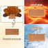 26" 5 Lbs GILFWM Weighted Stuffed Animals Highland Cow, Heatable and Coolable Weighted Plush with Microwavable Heating