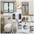 AOSITE Mini Fridge Locks for Kids, No Drill Refrigerator Locks for Child Safety, 2 Pack