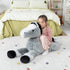 MaoGoLan Large Horse Stuffed Animal - Jumbo 4 Feet Plush Toy, Ridable Pony Pillow for Girls
