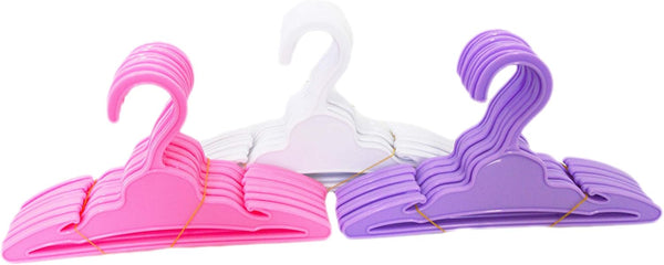 36 Piece Sturdy Doll Clothes Hangers, Fits 18 Inch Fashion Girl Dolls