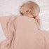 Set DRESHOW BQUBO Newborn Receiving Blanket Bow Hat Gloves Cotton Warm Baby Swaddle Blanket Wrap Baby Sleep Sack Shower