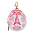 Valentines Dwarf Round Pacifier Storage Case with Zipper, Portable Pacifier Case for