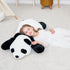 Panda Stuffed Animal, 1.87lbs Cute Weighted Plush Hugging Pillow Toy for Boys and Girls, 31.4 Inch
