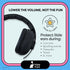 Baby Travel Noise-Cancelling Earmuffs - Adjustable Headband Infant Ear Protection Headphones for 0-24 Months