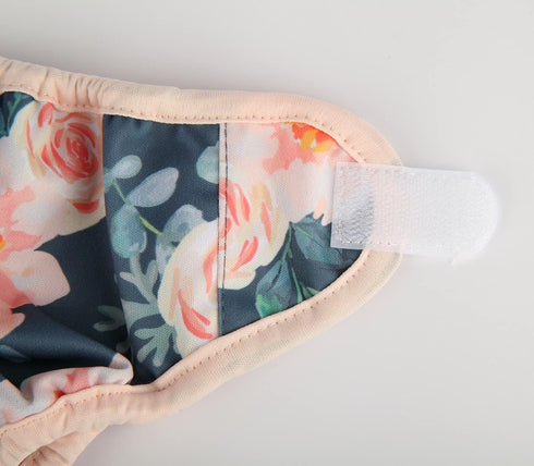 Sigzagor Newborn Baby Cloth Diaper Cover Nappy Hook and Loop (Wolf Rabbit)