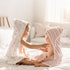 2-Pack 100% Blooms,32" 32") Konssy Muslin Hooded Baby Towels, Cotton, Ultra-Soft & Absorbent Baby Bath Towels with Hood