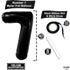KatchOn Black 40 Inch Giant Number 7 Balloon for Birthday Decorations for 7 Year Old Boys & Girls