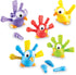 Learning Resources Fine Motor Peacock Pals - 5 Pieces, Toddler Learning Toys for Ages 18+ Months