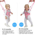 IULONEE Baby Walker, Handheld Toddler Walking Harness Helper, Adjustable Protective Belt for 7-24 Month Child (Pink)