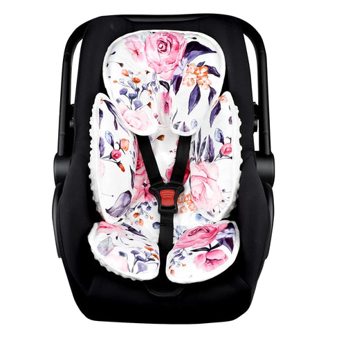 Pea Pod Baby Car Seat Head Support for Newborn, 2 in 1