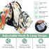 Dalzium Hawaiian Cockatoo Car Seat Cover Baby, Carseat Canopy Cover for Girl Boy, Breathable Baby Carrier Cover