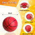 Mini Foam Basketball for Mini Basketball Hoop, 5" Squeeze Pu Balls for Over The Door Basketball Hoop, 3 PCS
