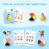 12 3+ CLYMENE Air Dry Clay Kit for Kids, Animals Modeling Clay with Tools & Tutorials, Arts and Crafts Creative Toys