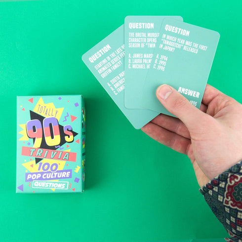 Gift Republic Totally 90s Trivia Game, GR490047 for Fun Nostalgic Entertainment