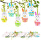 Fennoral 24 Pack Easter Bunny Craft for Kids Make You Own Easter