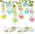 Fennoral 24 Pack Easter Bunny Craft for Kids Make You Own Easter