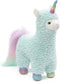 GUND Cotton Candy Llamacorn Plush Toy - Unicorn Stuffed Animal for Ages 1 and Up, Blue/Rainbow, 11”