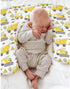 Construction Trucks Planting Baby Nursing Pillow Covers for Boy Girl Construction Digger Tractor Builder Trees Nursing