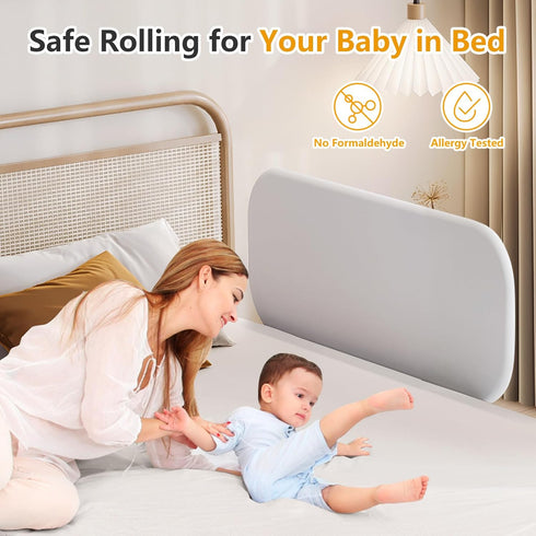 strenkitech Toddler Bed Rails for Travel - Baby Guard Bed Rail Portable for Crib, Twin, Queen, Full, King Size Beds