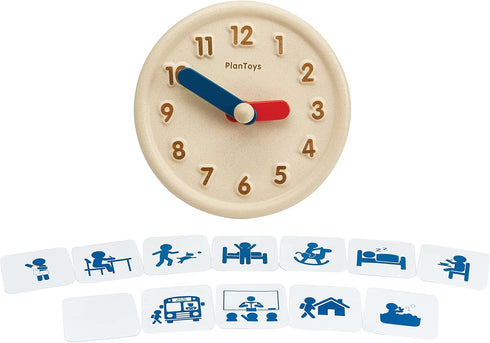 PlanToys Activity Clock - Educational Toy for Kids (5458)