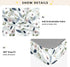 miaozhen 1 Pack 52x28 Cotton Crib Sheets for Baby Boys Girls Ultra Soft Cute Cartoon Rainforest Wildflower Crib
