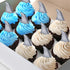 Blulu 36 Pcs Shark Fin Cupcake Toppers, Ocean Animals Theme Party Picks for Baby Shower, Birthday, Summer Decorations