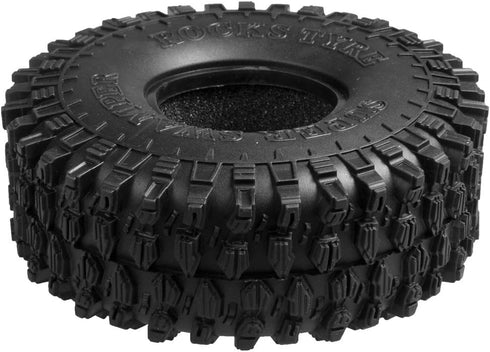 4pcs 120mm 1.9inch Wheel Tires with Foam for RC 1/10 Axial SCX10 D90 TRX-4 Crawler Cars
