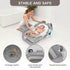 LAUJIA (0-24 Collapsible Baby Bathtub for Newborn to Toddler Months), Portable Baby Bath Tub for Travel, Newborn