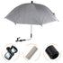 TOYANDONA Stroller Sun Cover Umbrella, Clip On UV Rain Protection Blackout Blind for Strollers, Bicycle, Baby Carriage
