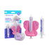 Playhouse MD Medicine Dispenser, Butterfly - Liquid Medication Syringe for Newborns, Infants, Babies & Toddlers - Baby