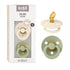 BIBS Pacifiers - Set of 2 | Colour Pacifier with Anatomical Nipple