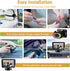 Wkzay 3-Min 1080P 150 USB Easy Install HD Baby Car Camera: Clear Auto Night Vision - Wide Angle Backseat Camera