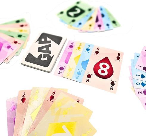 GAP Fast-Paced Set Collecting Card Game for 2-6 Players, Suitable for Ages 8 and Up, Perfect for Family Game Nights