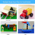 Classic Building Plate, 60pcs Random Mixed Colour Base Plates Compatible with Lego Parts