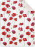 KICPOAY Swaddle Blanket for Red Poppy Flowers Baby Receiving Blanket Muslin Baby Swaddles