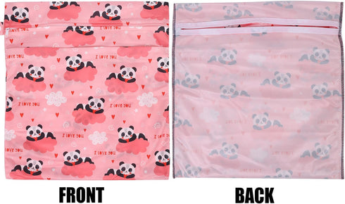 3pcs 2 Cloth Diaper Wet Dry Bags Waterproof Reusable Wet Bag with Zipper Pockets & Handle Washable Laundry Bags