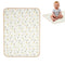 Muslin Diaper Changing Pad, Waterproof Diaper Change Mat Liner for Baby, Reusable
