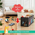 Box,150L Lid,40"x14"x16" Extra Large Toy Sturdy Dinosaur Collapsible Storage with Kids Storage Organizer,Chest Bin