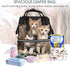 DWVTSLH Backpack Mummy Backpack Kittens Family Cats Diaper Bag Multifunction Nappy Bags Waterproof Large Capacity