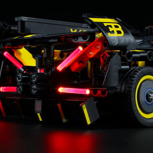 BRIKSMAX Led Lighting Kit for LEGO-42151 Bugatti Bolide, Compatible with Lego Technic Building Blocks Model