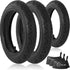 16" Back and 12.5" (2+1) Front Wheel Replacement Inner Tubes and Tires for BoB Stroller Tire Revolution SE/Pro