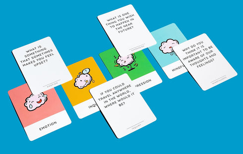 The School of Mindfulness - Mindfulness Game for Kids: Mindful Talk Cards for Authentic Conversations with Parents