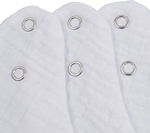8 Pack Maiwa Cotton Bandana Drool Bibs for Baby Girl Boys for Drooling and Teething