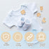 10 Boao Pcs Wood Pacifier Clips Toy Suspender Clips Charm DIY Pacifier Holder for Baby Toddler Teething Grasping
