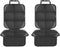 Car Seat Protector for Child Car Seat, 2 Pack with Non-Slip Bottom and 2 Large Mesh Pockets for SUV