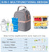 Pack 6 Breastmilk Cooler Bag with Ice Fits Baby Bottles