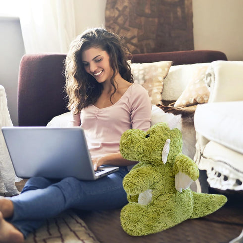 Little Flying Dragon Plush Toy, Cute Stuffed Animal Soft Dragons Toy - Perfect Gift for Kids (Green, 7.87in)