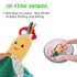 Jollybaby Baby Rattles Hanging Toys for Car Seat, Crib, Stroller, Montessori Plush Vegetable Toys